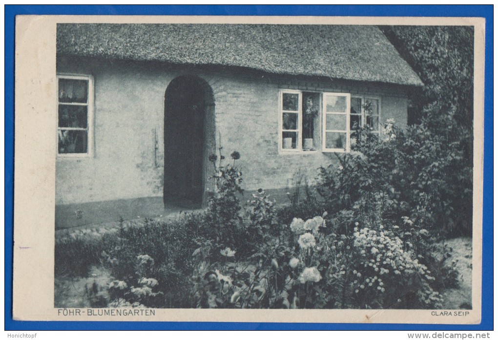 Deutschland; Föhr; Blumengarten; 1916 - Föhr
