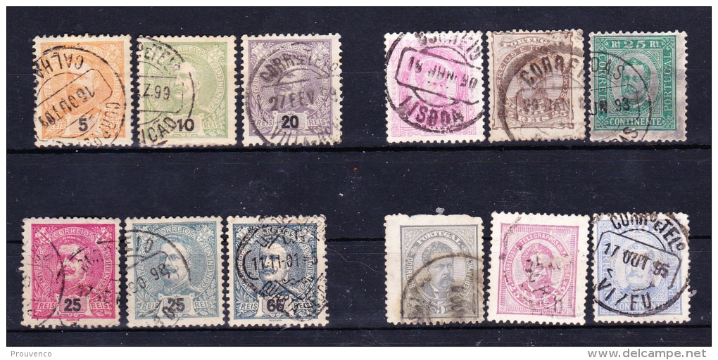 PORTUGAL LOT OBLIT. - Collections