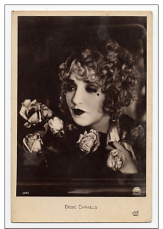 BEBE DANIELS  Dallas Texas   Vintage 1920/30´s French Photo Postcard ( Cinema Movie Film Hollywood  Star ) - Schauspieler