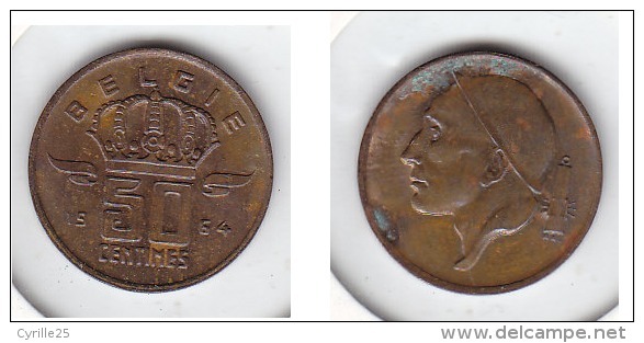 50 CENTIMES Bronze Baudouin 1964 FL - 50 Centimes