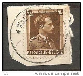 427  Frgt  Obl Relais  Wauthier Braine - 1934-1935 Leopold III