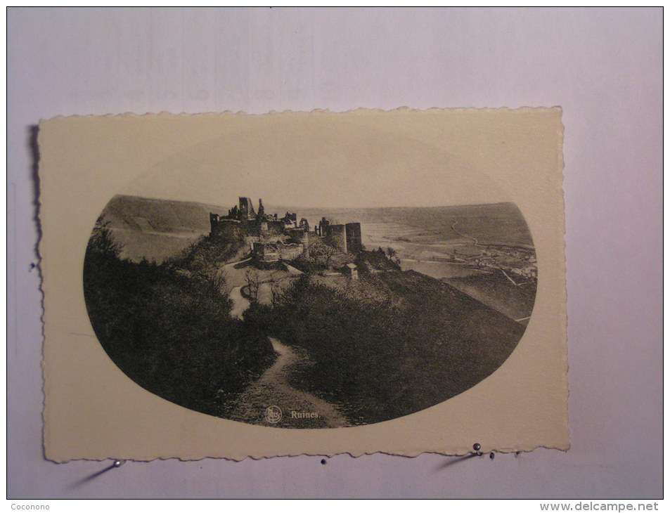 Ruines - Au Dos, Publicité " Hotel Du Moulin - Bourscheid" - Bourscheid