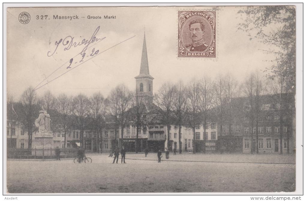 Maaseik - Grote Markt  >> Farciennes 1920 - Maaseik