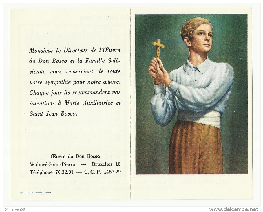 - CALENDRIER  DON BOSCO  1960 - Petit Format : 1941-60