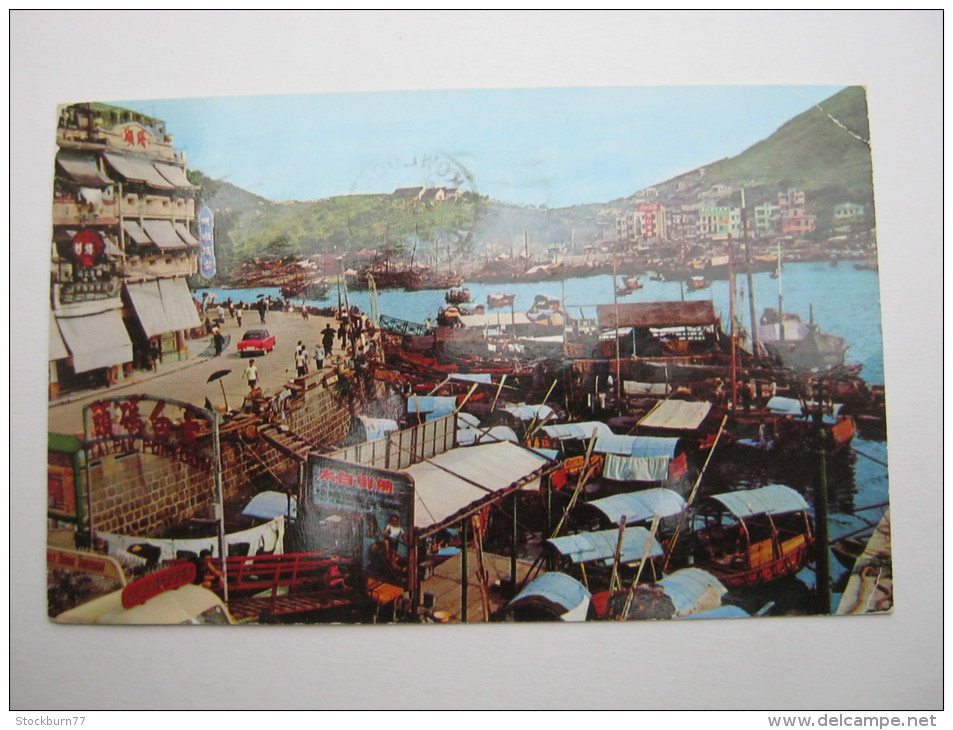 HONGKONG,  1959,  Ansichtskarte - Storia Postale