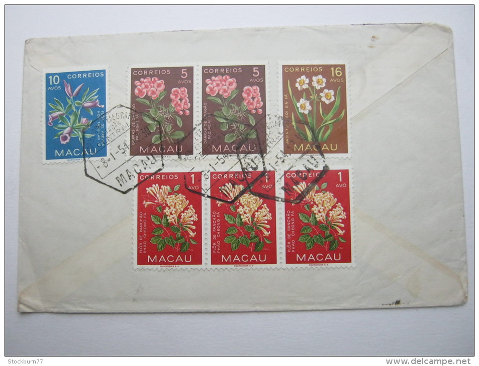 1954, Brief Nach Deutschland - Gebraucht