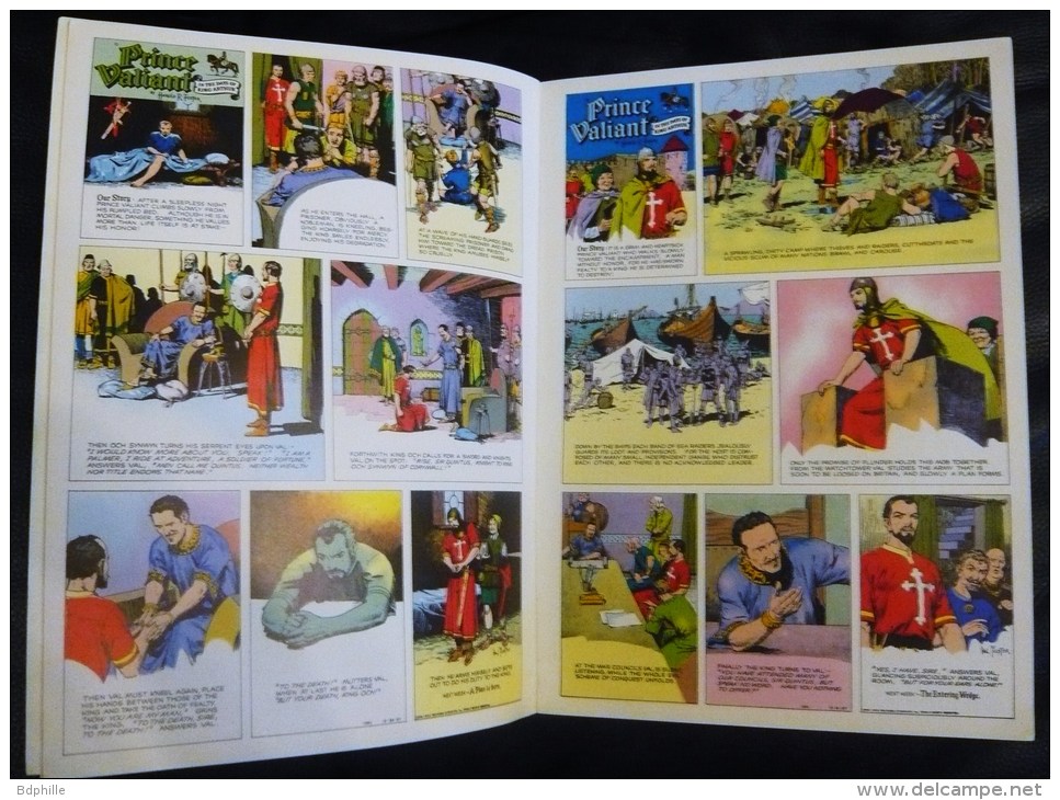 Prince Valiant In The Days Of King Arthur 1957 : Sunday Pages From 1.6.1957 Up To 12.29.1957 EO 1979 - British Comic Books