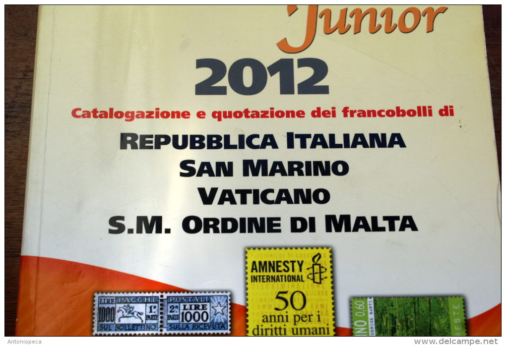 ITALY 2012 - UNIFICATO JUNIOR CATALOGUE - Italy