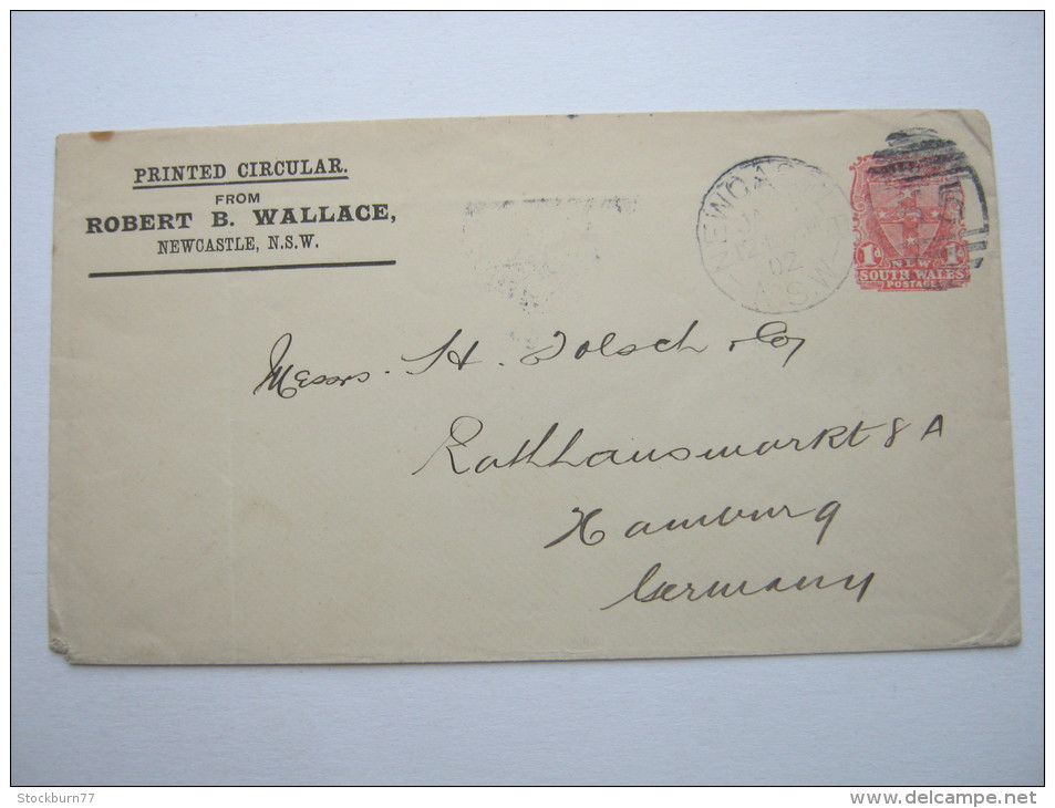 1902, Postal Stationary  Send To Germany - Covers & Documents