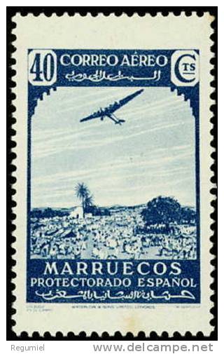 Marruecos 189 ** Paisajes. 1938 - Marruecos Español