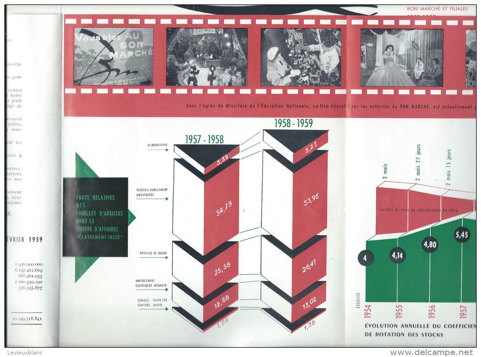 Magasin Au Bon Marché/ Assemblée Générale/Dossier D´Actionnair/Paris/1958-5 9     VP619 - Autres & Non Classés