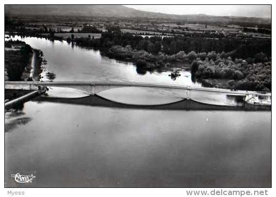 69 ANSE Vue Aerienne La Saone Et Le Pont St Bernard - Anse