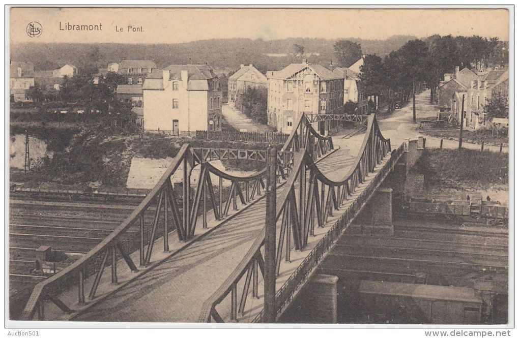 19796g PONT - Chemin De Fer - Libramont - 1930 - Libramont-Chevigny