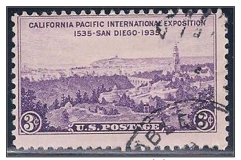 USA / États-Unis  1935  # 773  ( California Pacific Exposition ) - Usati