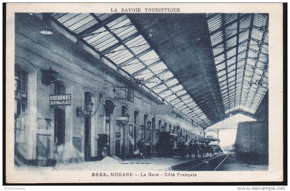 CPA - (73) Modane - La Gare - Coté Francais - Modane