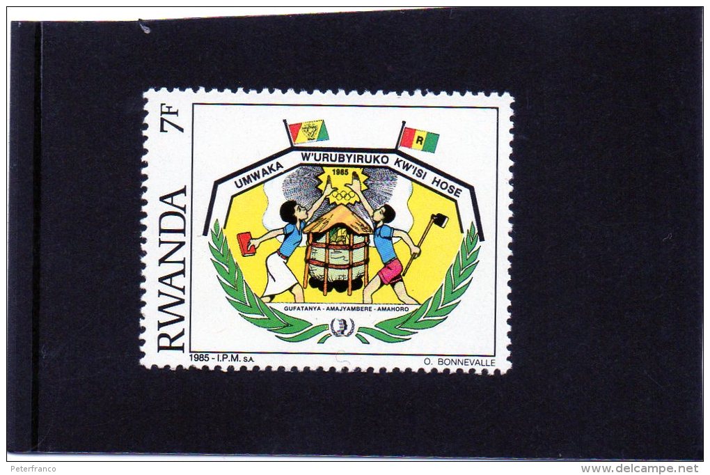 1985 Rwanda - Anna Della Gioventù - Nuovi