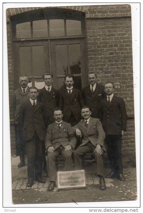 26319  -  Fexhe Le  Haut Clocher  -  Syndicat  Agricole  - Personnel Employé  1922 - Fexhe-le-Haut-Clocher