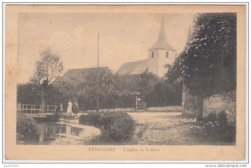 19838g EGLISE Et Le GEER - Bergilers - Oreye