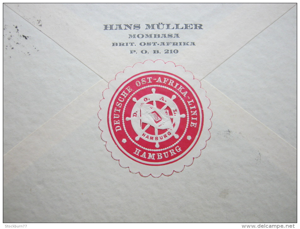 1934, Airmail To Germany - Kenya & Uganda
