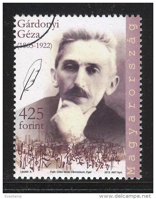 HUNGARY-2013. SPECIMEN - Writer Géza Gárdonyi, 150th Anniversary Of His Birth - Proofs & Reprints