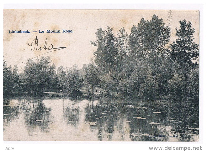 Linkebeek. Le Moulin Rose. - Linkebeek