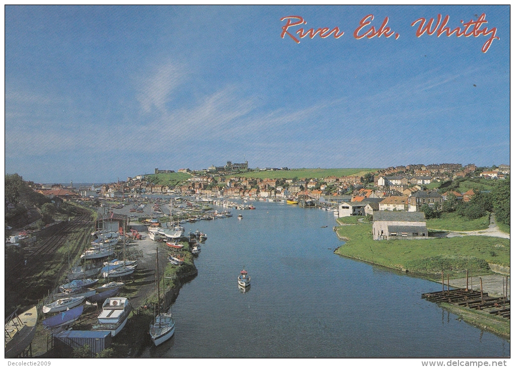 BT17997 Whitby  River Esk    2 Scans - Whitby