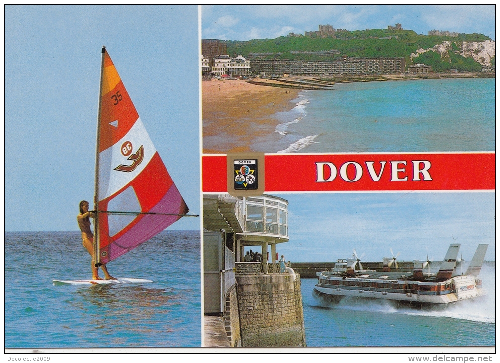 BT18020 Windsurf The Beach And Seafront  Dover   2 Scans - Dover