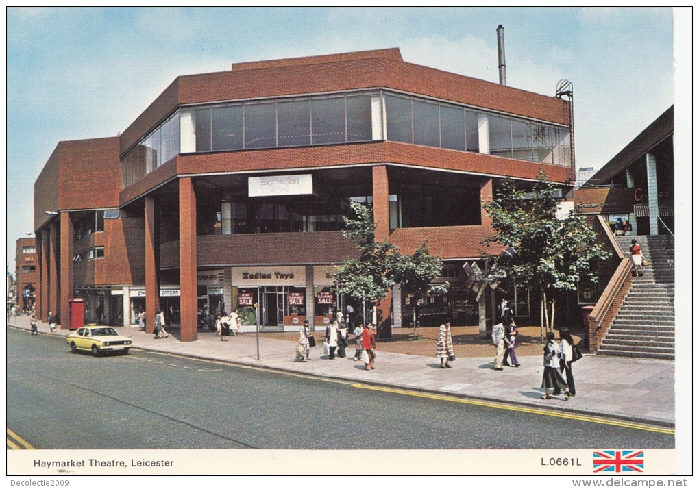 BT18108 Haymarket Theatre Car Voiture Leicester   2 Scans - Leicester