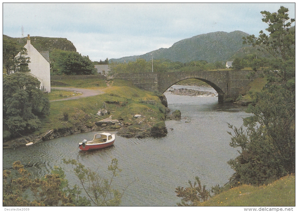 BT18231 River Ewe Ross Shire    2 Scans - Ross & Cromarty