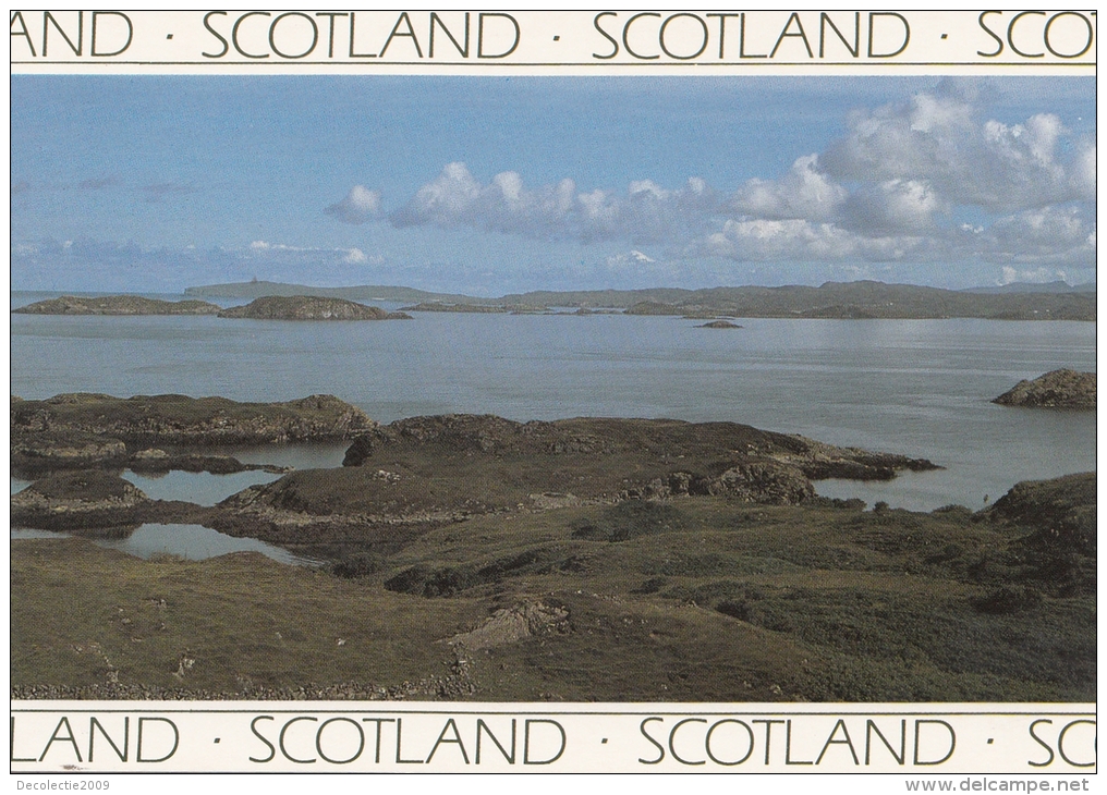 BT18247 Looking North Towards Handa Island Over Eddrachillis Bay  Sutherland    2 Scans - Sutherland