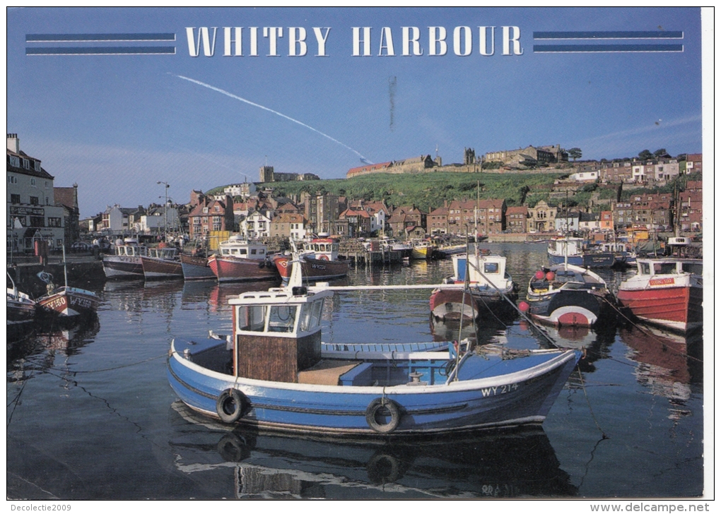 BT18298 Whitby  Harbour Ship Bateaux    2 Scans - Whitby