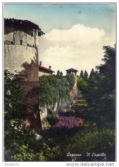 Legnano - Il Castello - Formato Grande Viaggiata - D - Legnano