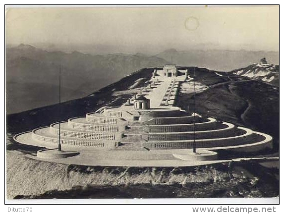 Monte Grappa - Il Monumento Cimitero Ossario - Treviso - Formato Grande Viaggiata - D - Treviso