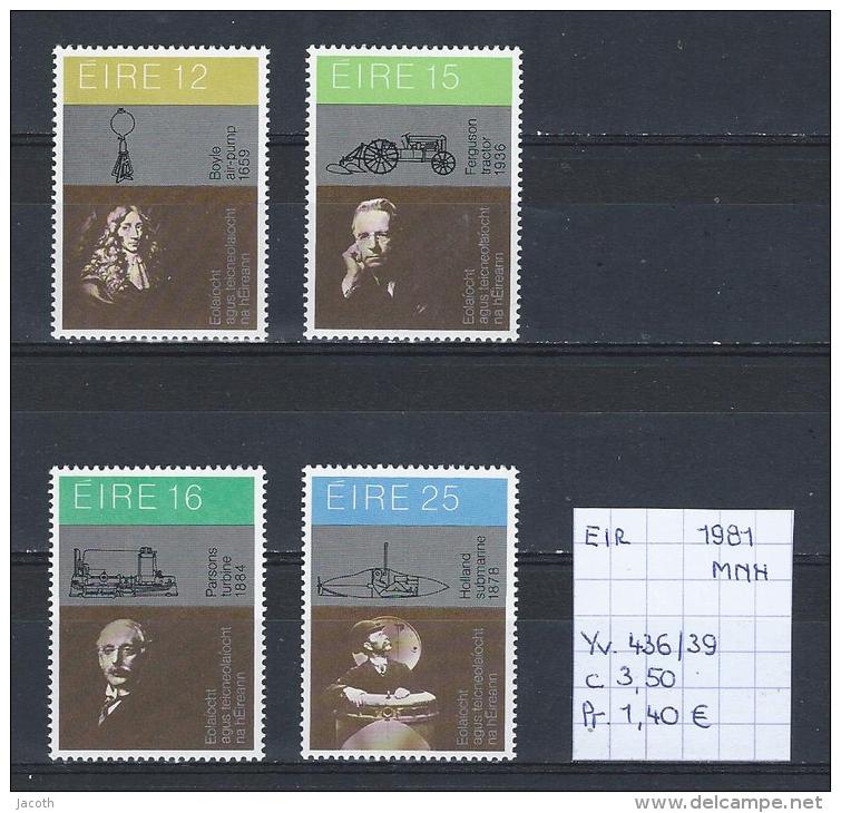 Ierland 1981 - Yv. 436/39 Postfris/neuf/MNH - Ungebraucht