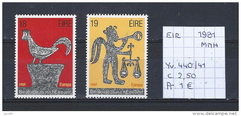 Ierland 1981 - Yv. 440/41 Postfris/neuf/MNH - Ungebraucht