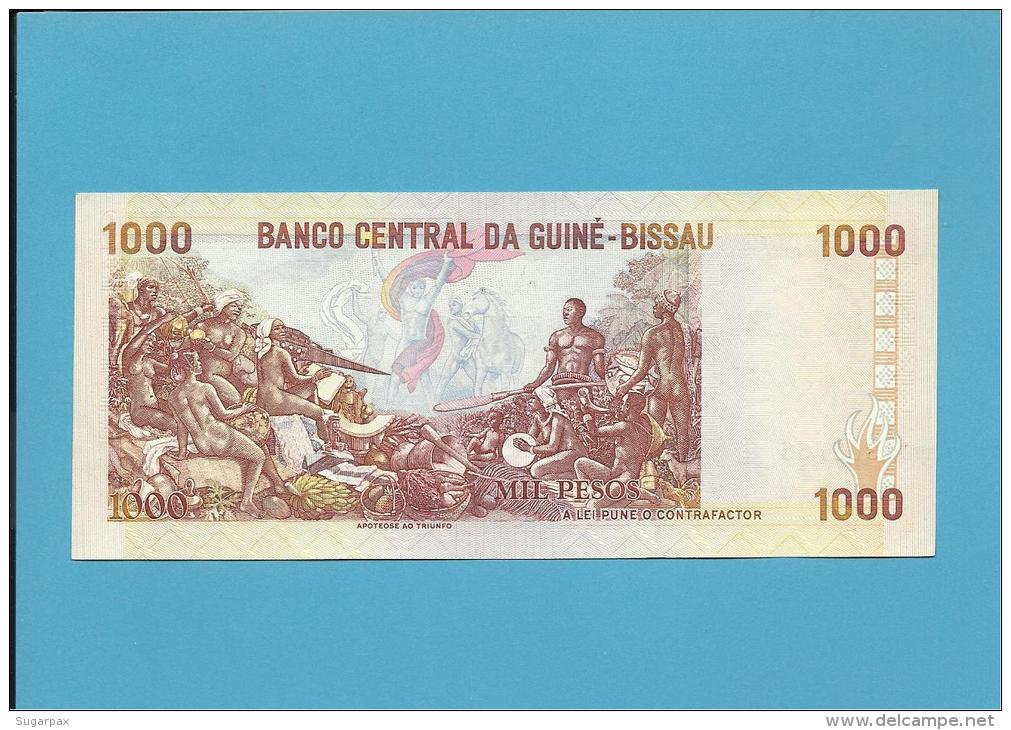 GUINEA-BISSAU - 1000 PESOS - 1.3.1990 - UNC - P 13a - PRESIDENTE AMILCAR CABRAL - Guinee-Bissau