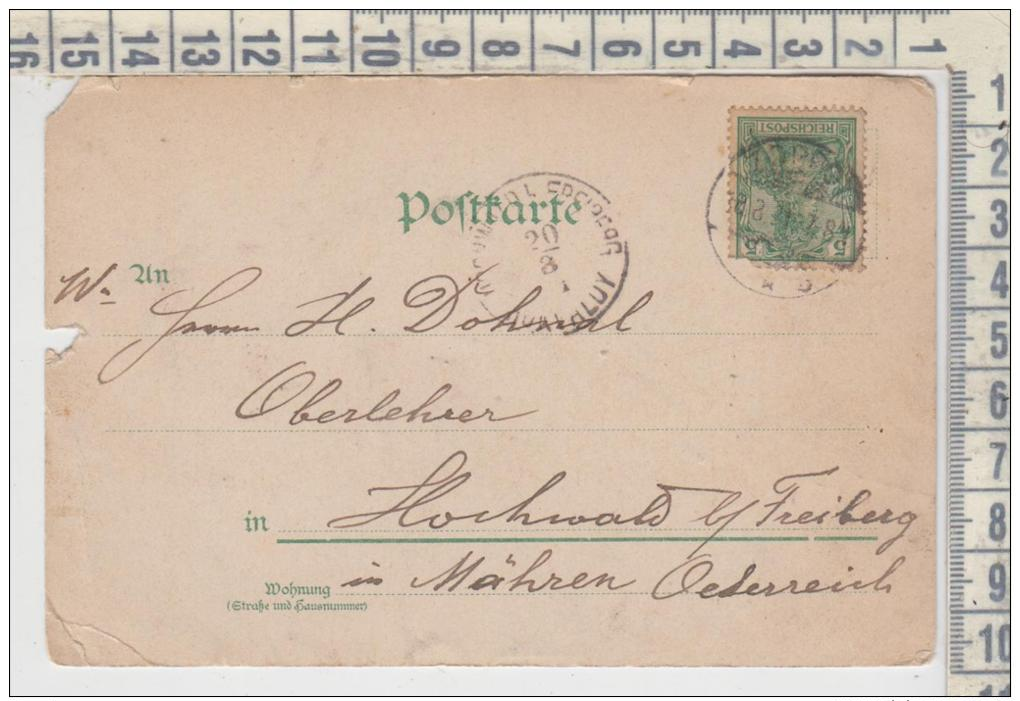 Gruss Aus Zoppot   1901 - Pommern