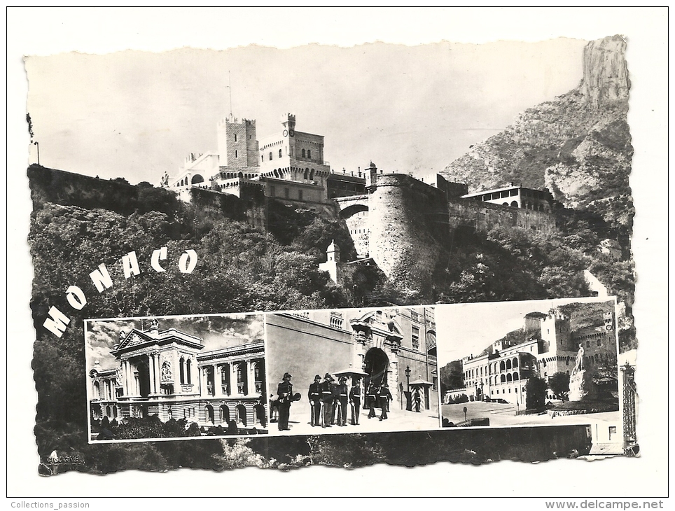 Cp, Monaco, Multi-Vues, Voyagée - Viste Panoramiche, Panorama