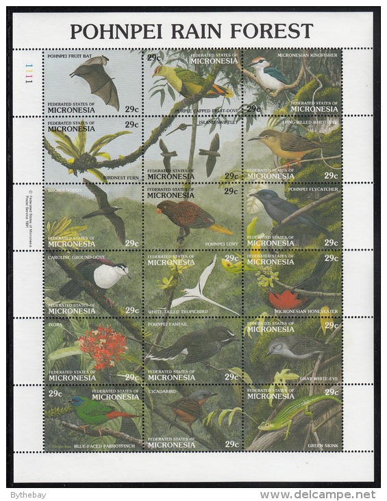 Micronesia MNH Scott #149 Sheet Of 18 29c Pohnpei Rain Forest - Micronesia