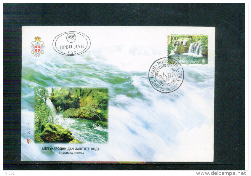 Bosnia And Herzegowina Serbian Post Office Banja Luka 2005 Naturschutz / Nature Protection FDC - Environment & Climate Protection