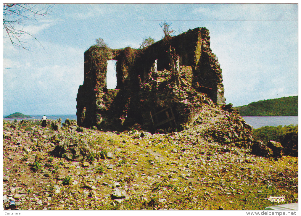 Ile De La Martinique,ruine Du Chateau Dubuc à La Presqu´ile De La Caravelle,sucrerie Du 18e ,lieu De Contrebande - La Trinite