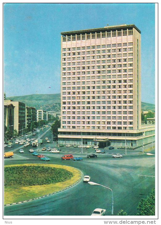 Georgia USSR 1977 Tbilisi, Hotel "Adjara" - Georgien