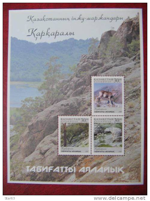 Kazakhstan 1997  National  Park  S/Sheet  MNH - Natur