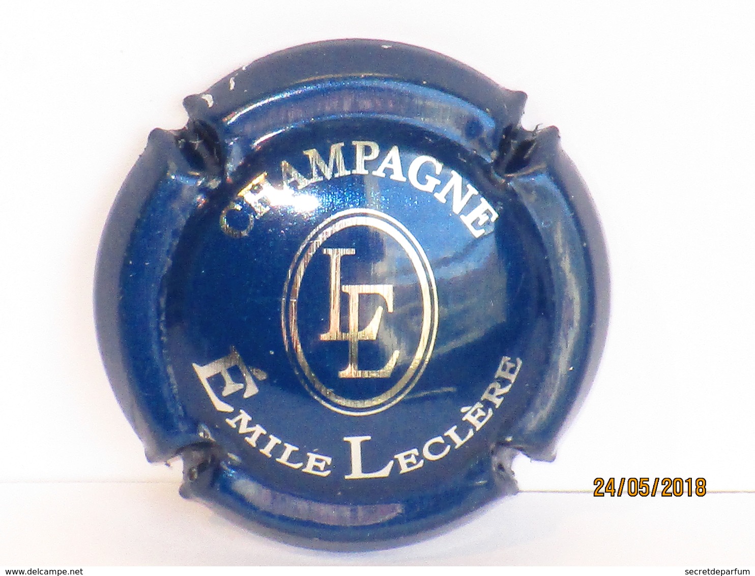 Capsules Ou Plaques De Muselet CHAMPAGNE EMILE LECLERE - Collections