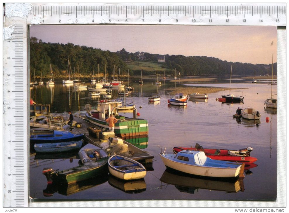 CLOHARS -  CARNOET - LE POULDU -  Le Port Sur La Laïta -  Bateaux De Pêche, Loisirs, Barques - Clohars-Carnoët