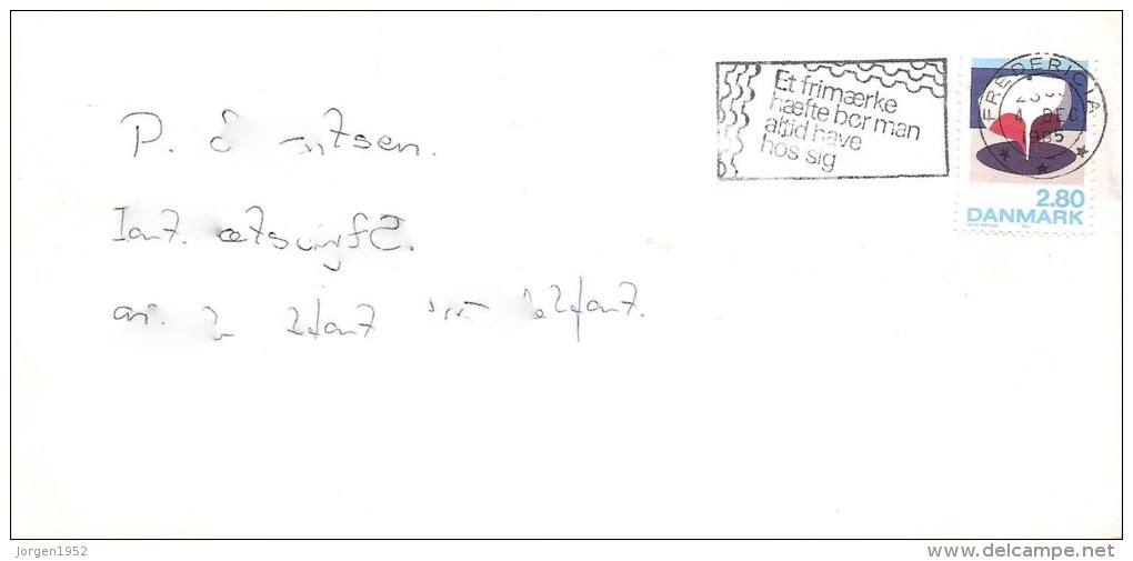 DENMARK #  LETTER  FROM YEAR 1985 - Ganzsachen