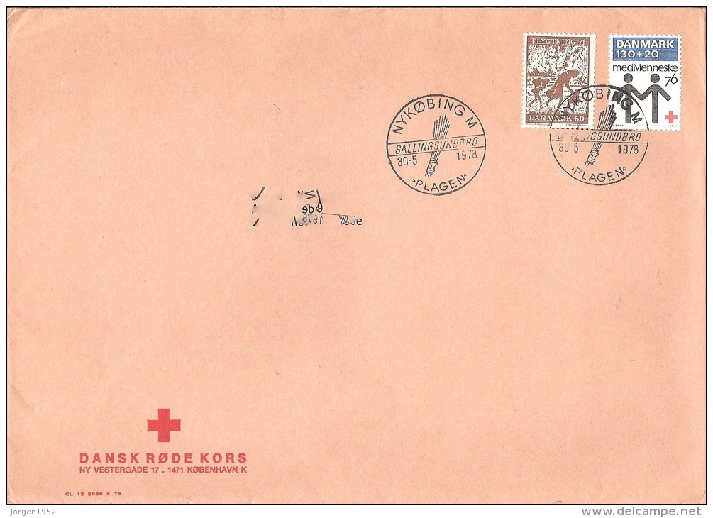 DENMARK #  LETTER  FROM YEAR 1978 - Interi Postali