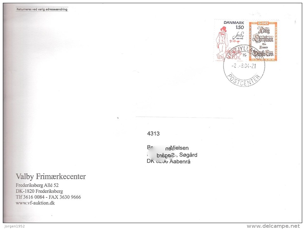 DENMARK #  LETTER  FROM YEAR 2004 - Interi Postali