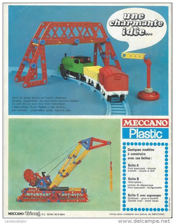 MECCANO/Fascicule Commercial/Maccano-Triang /Seine./Jombart-Evreux/ 1969               VOIT22 - Meccano