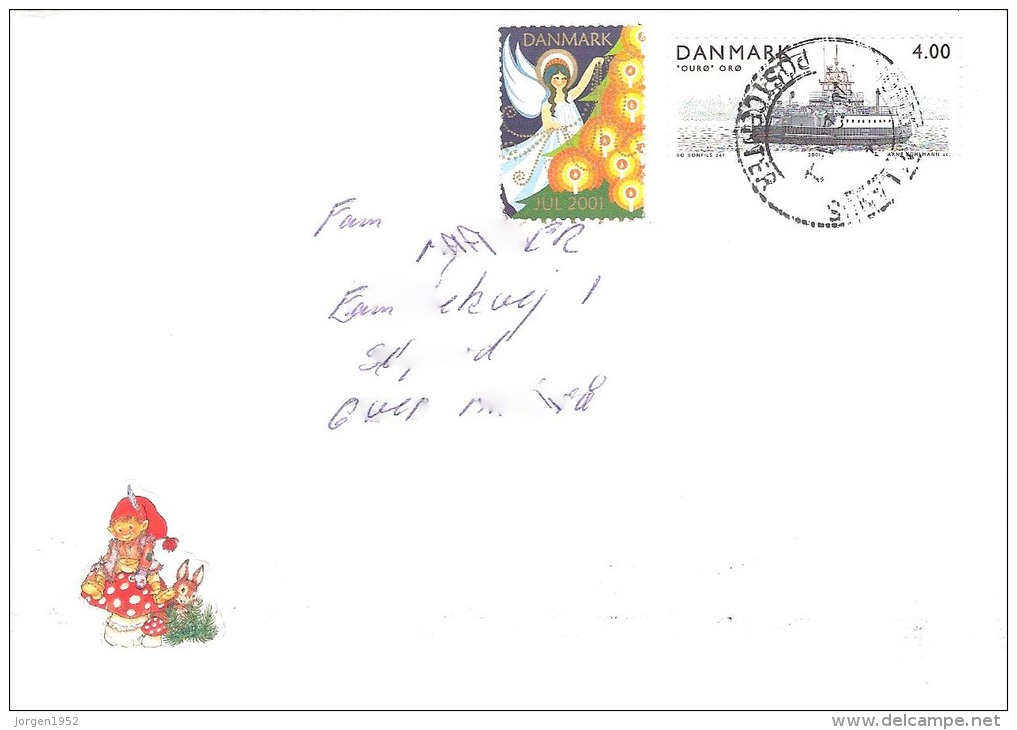 DENMARK #  LETTER  FROM YEAR 2001 - Ganzsachen